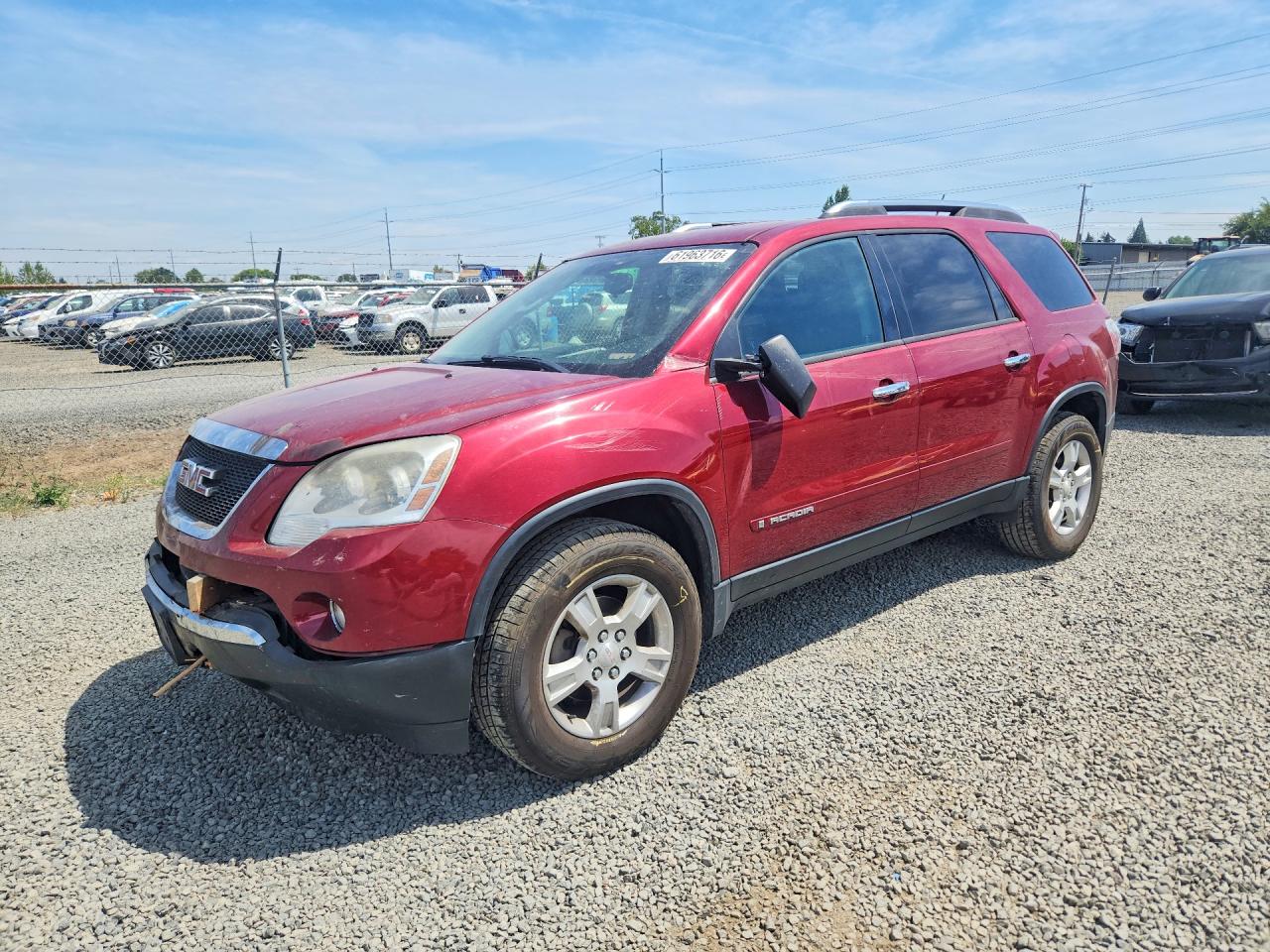 2008 GMC ACADIA SLE | 1GKER13788J191946 | UPCARS
