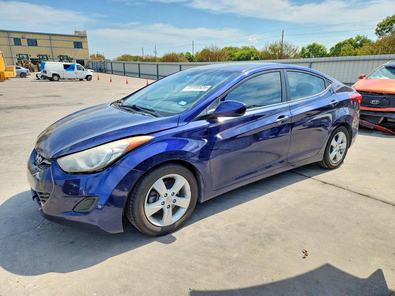 2013 HYUNDAI ELANTRA GLS | 5NPDH4AE3DH344460 | UPCARS