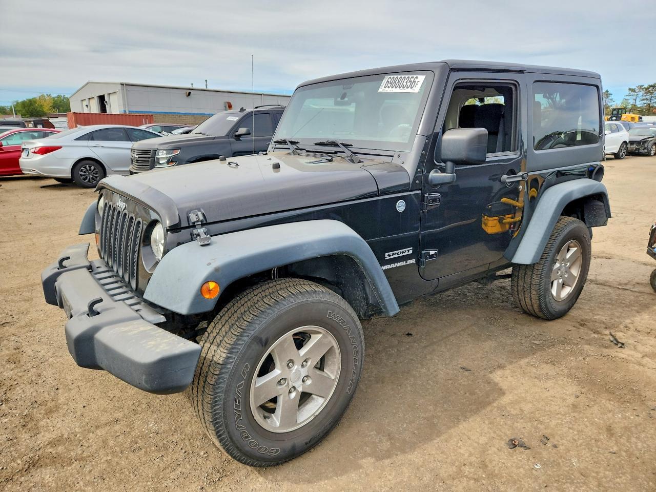 2012 JEEP WRANGLER SPORT | 1C4AJWAG3CL204956 | UPCARS