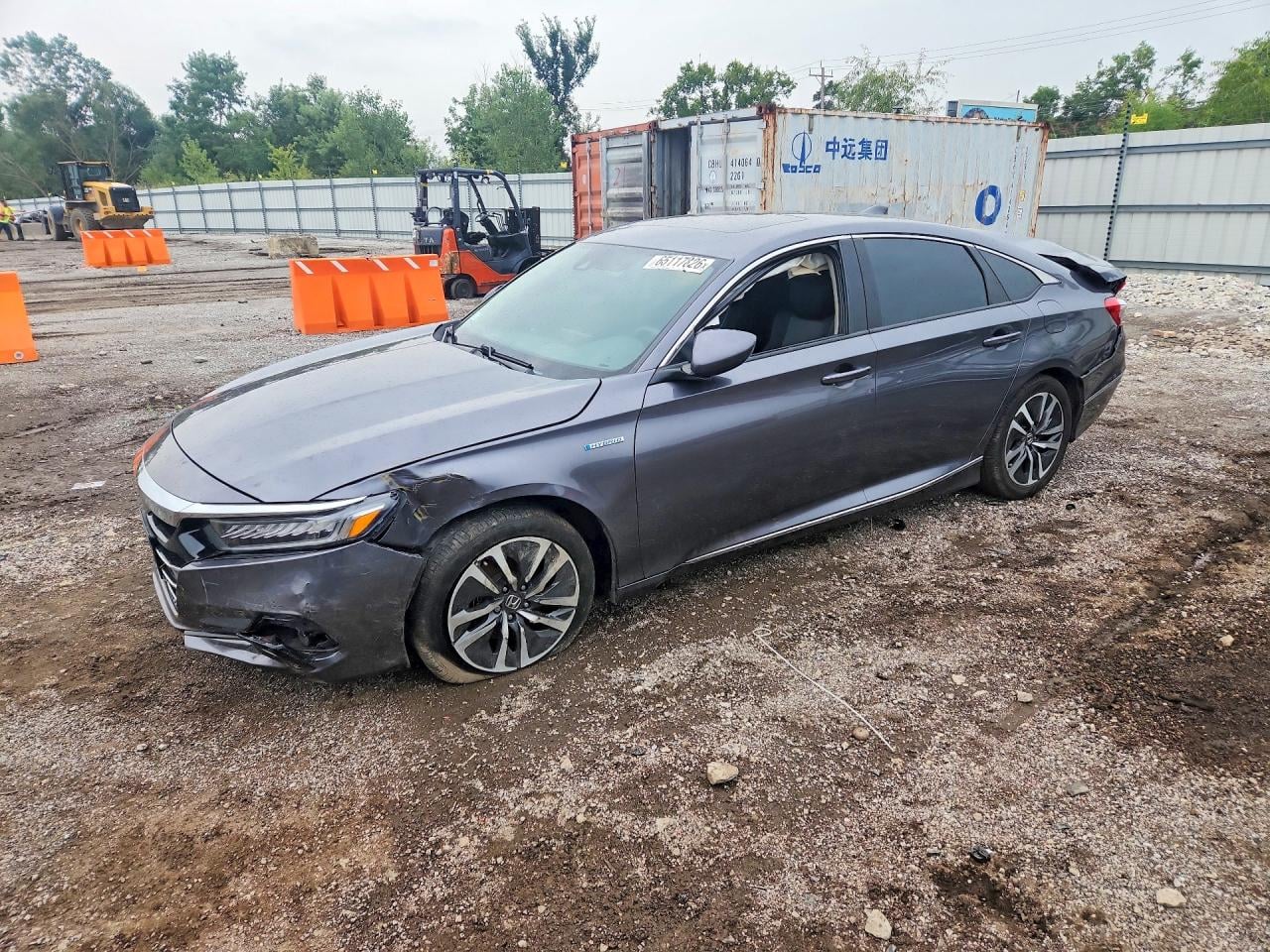 2021 HONDA ACCORD HYBRID EX | 1HGCV3F46MA007398 | UPCARS