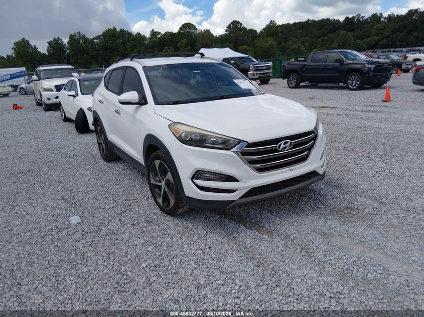 2016 HYUNDAI TUCSON LIMITED | KM8J33A23GU257116 | UPCARS