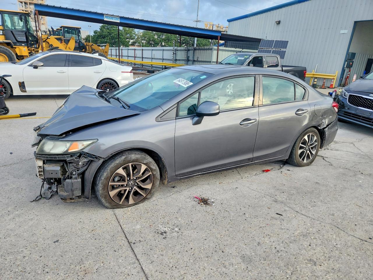 2013 HONDA CIVIC EXL | 2HGFB2F96DH515593 | UPCARS