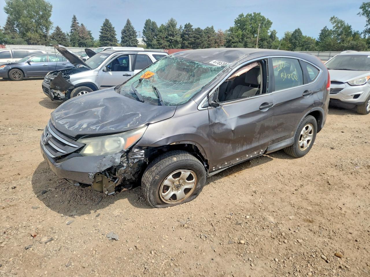 2014 HONDA CRV LX | 2HKRM4H3XEH726931 | UPCARS