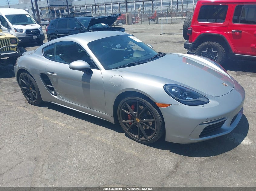 2018 PORSCHE 718 CAYMAN S | WP0AB2A87JK279080 | UPCARS