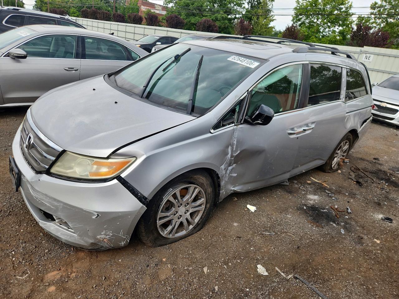 2013 HONDA ODYSSEY EXL | 5FNRL5H62DB079781 | UPCARS