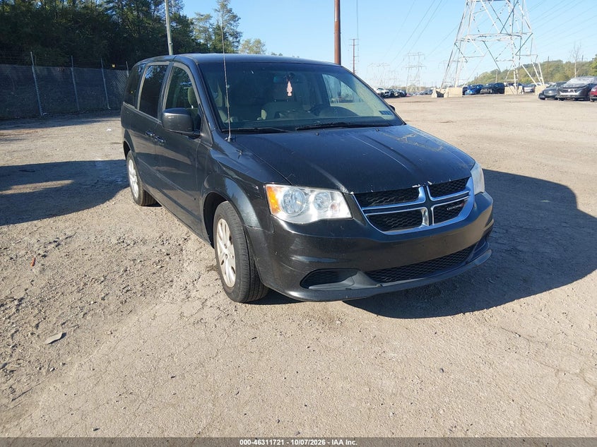 2017 DODGE GRAND CARAVAN SE | 2C4RDGBG7HR826487 | UPCARS