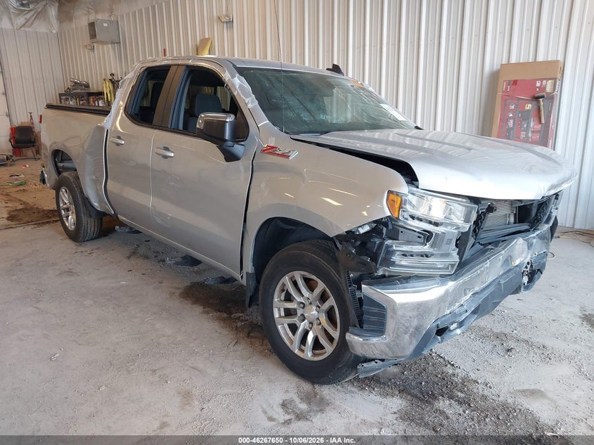 2019 CHEVROLET SILVERADO 1500 LT | 1GCRYDED0KZ266166 | UPCARS