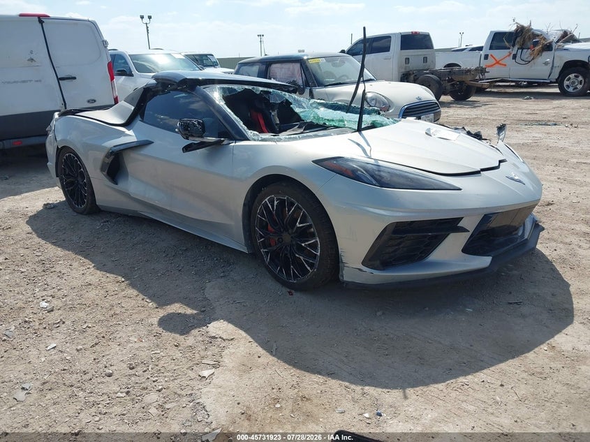 2021 CHEVROLET CORVETTE STINGRAY RWD  3LT | 1G1YC3D42M5117590 | UPCARS