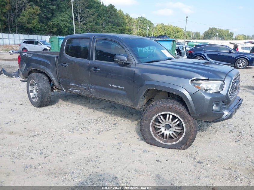 2018 TOYOTA TACOMA DBL CAB/SR/TRDSPT/OR/PRO | 3TMCZ5AN7JM145139 | UPCARS