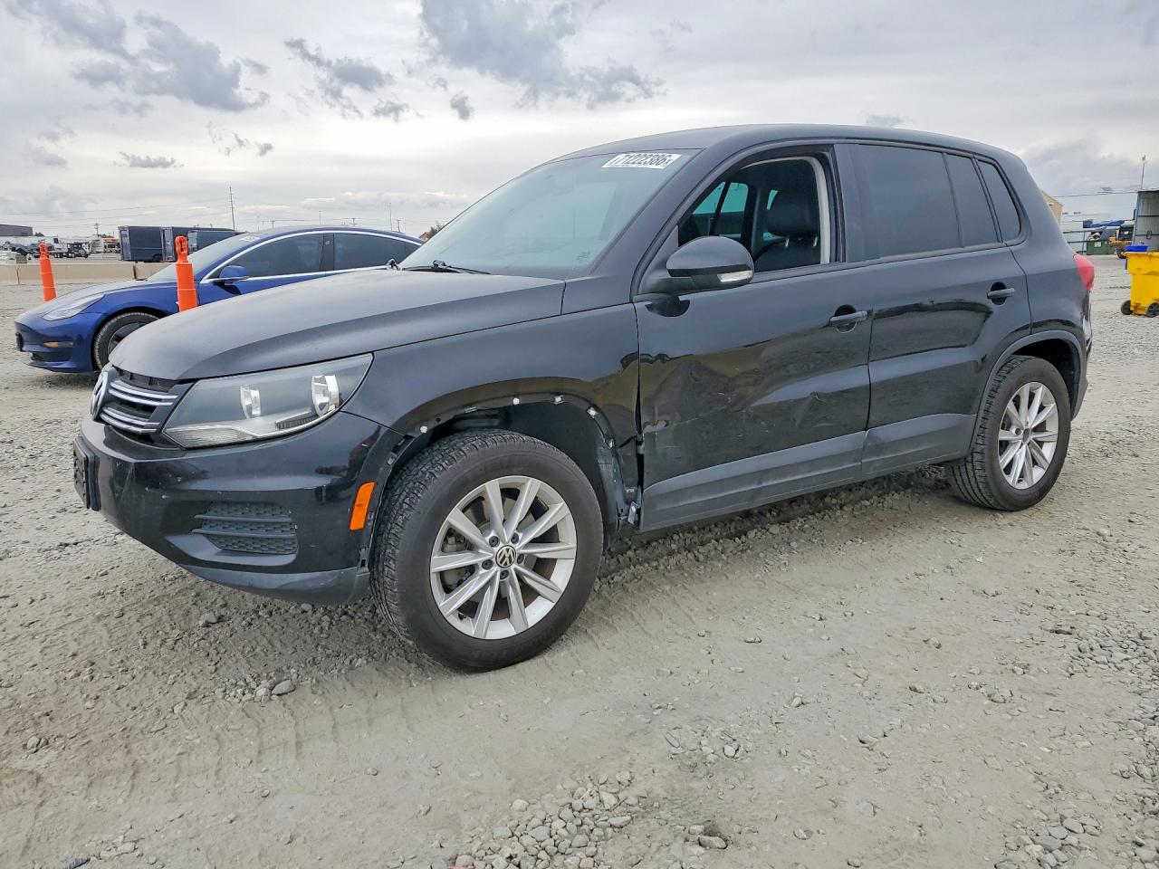 2014 VOLKSWAGEN TIGUAN S | WVGBV3AX8EW598488 | UPCARS