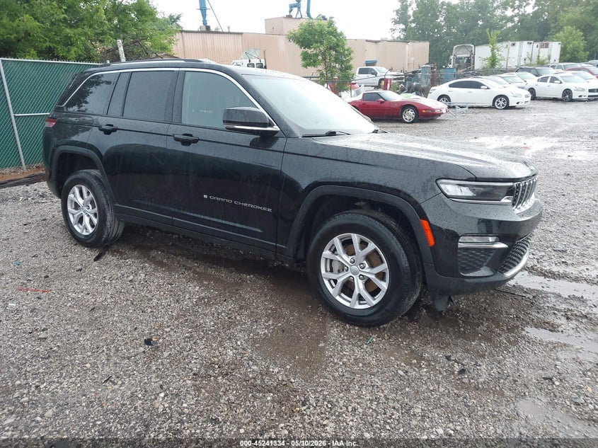 2022 JEEP GRAND CHEROKEE LIMITED 4X4 | 1C4RJHBG5N8534410 | UPCARS