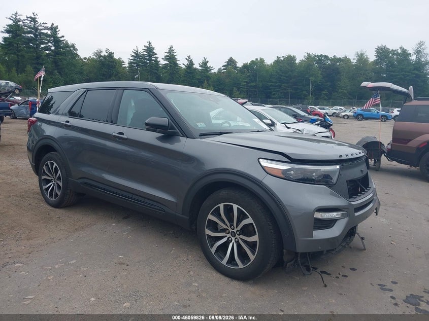 2021 FORD EXPLORER ST | 1FM5K8GC9MGA66022 | UPCARS