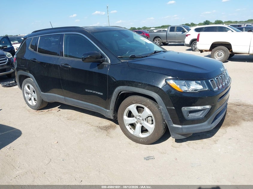 2019 JEEP COMPASS LATITUDE FWD | 3C4NJCBB3KT711670 | UPCARS