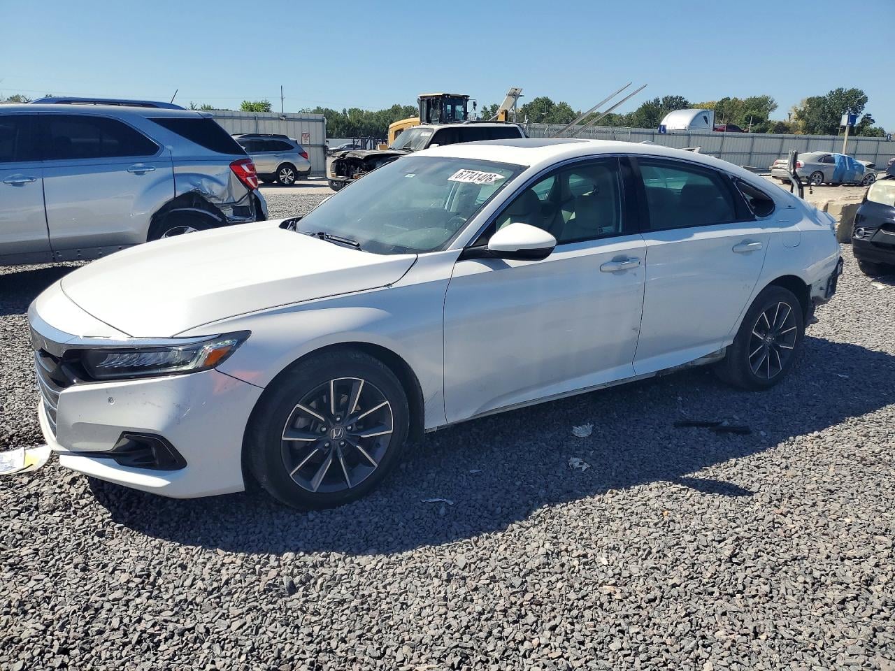 2021 HONDA ACCORD EXL | 1HGCV1F54MA085448 | UPCARS