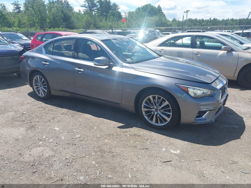2018 INFINITI Q50 3.0T LUXE | JN1EV7AR0JM443730 | UPCARS