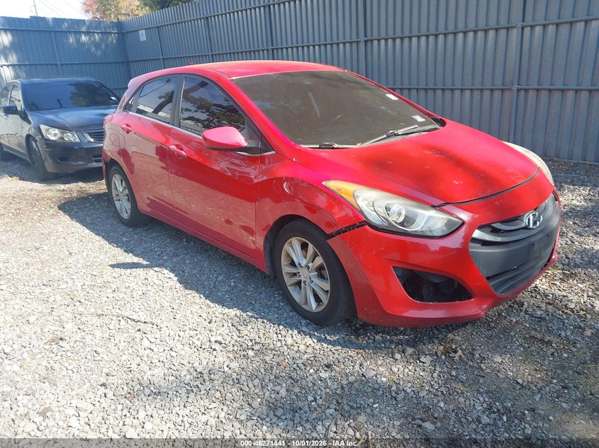 2013 HYUNDAI ELANTRA GT BASE W/BLUE | KMHD35LE8D4034064 | UPCARS