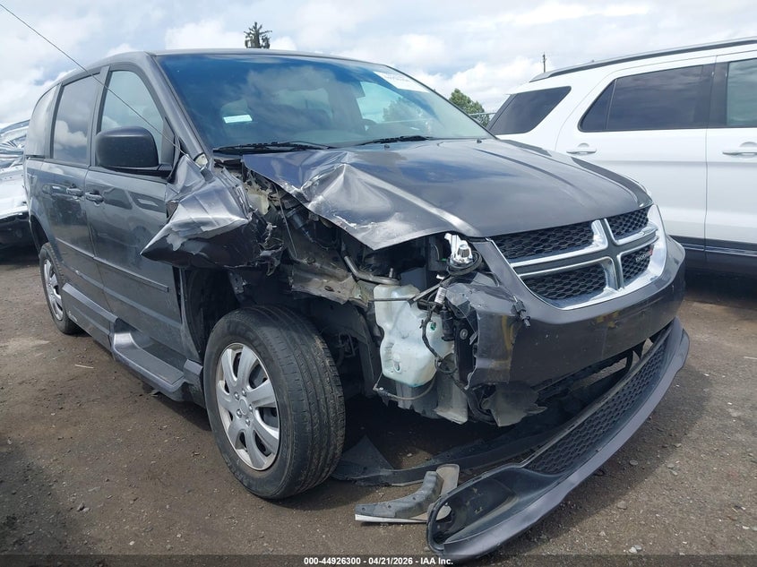 2017 DODGE GRAND CARAVAN SE | 2C4RDGBG4HR554707 | UPCARS