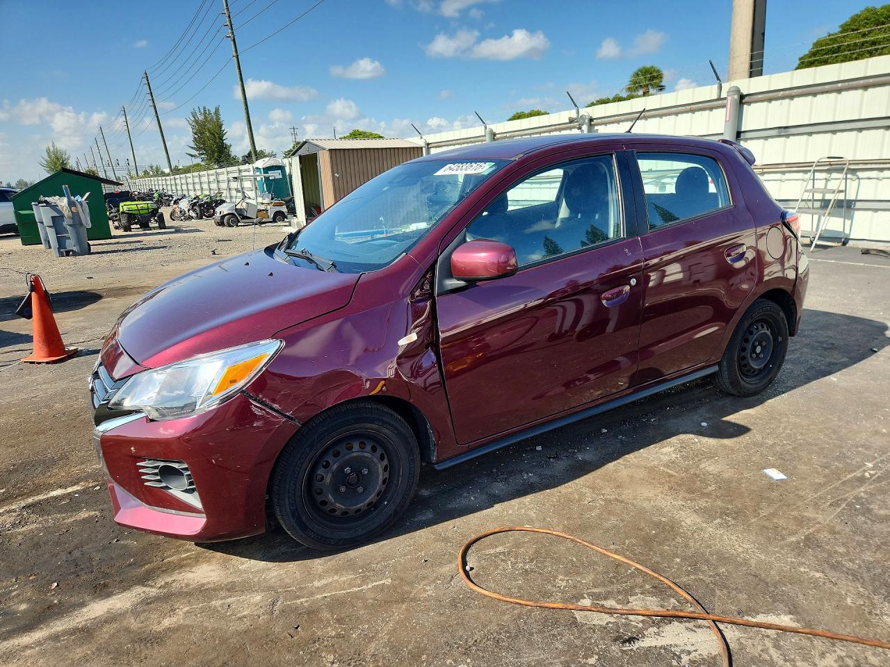 2021 MITSUBISHI MIRAG ES | ML32AUHJ2MH009576 | UPCARS