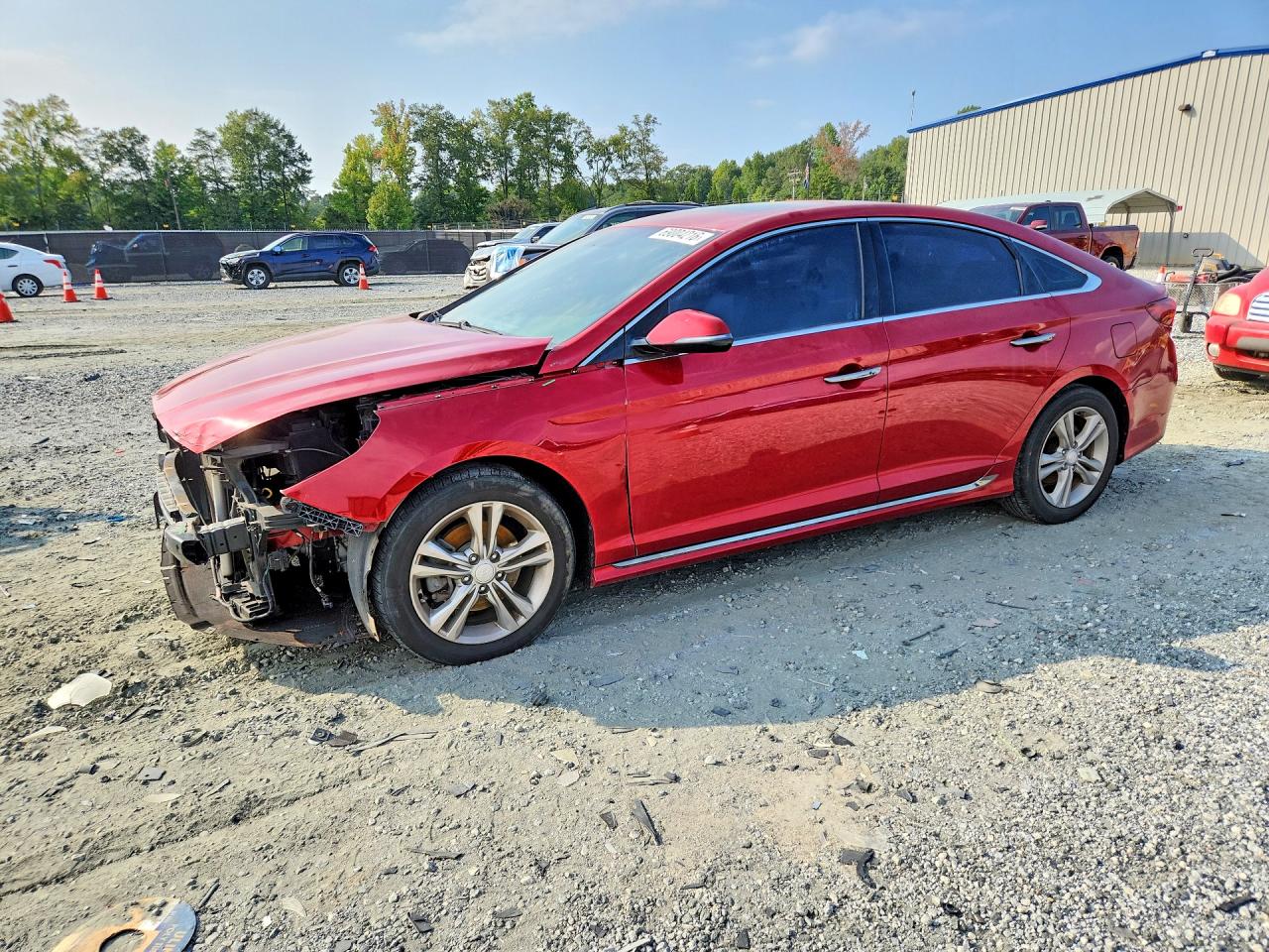 2018 HYUNDAI SONATA SPORT | 5NPE34AF8JH600504 | UPCARS