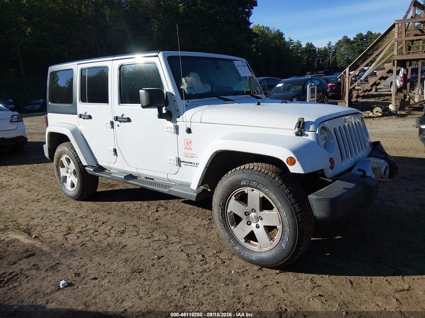 2012 JEEP WRANGLER UNLIMITED SAHARA | 1C4BJWEG0CL245463 | UPCARS