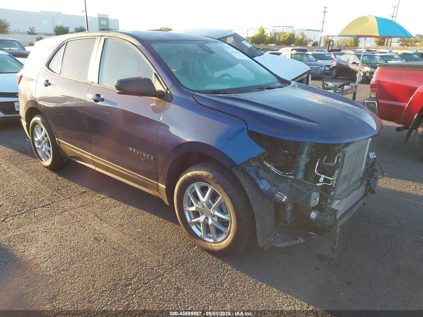 2022 CHEVROLET EQUINOX AWD LS | 3GNAXSEV5NS154095 | UPCARS