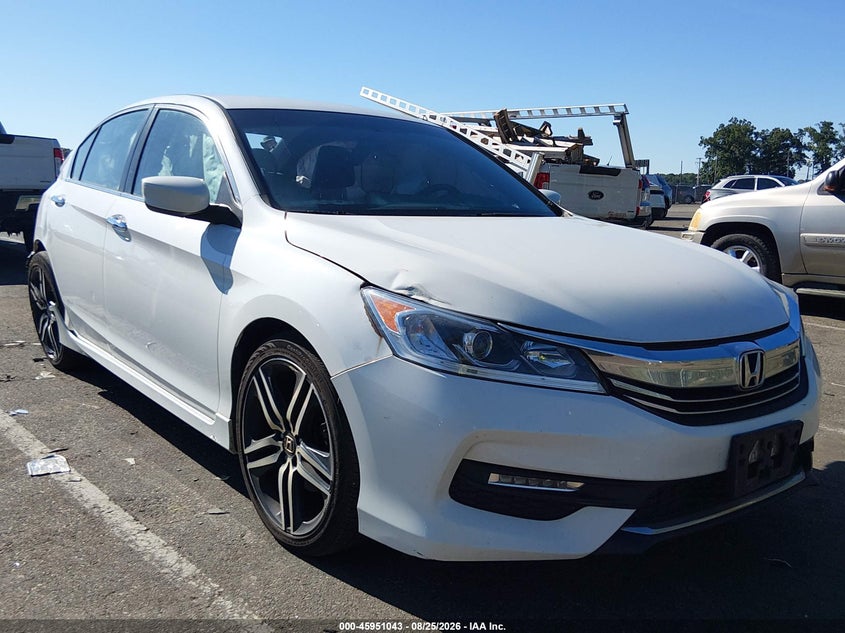 2017 HONDA ACCORD SPORT SE | 1HGCR2F10HA030394 | UPCARS