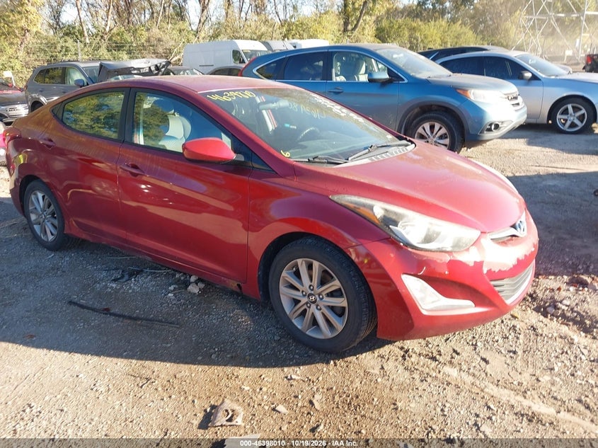2015 HYUNDAI ELANTRA SE | 5NPDH4AE0FH611802 | UPCARS