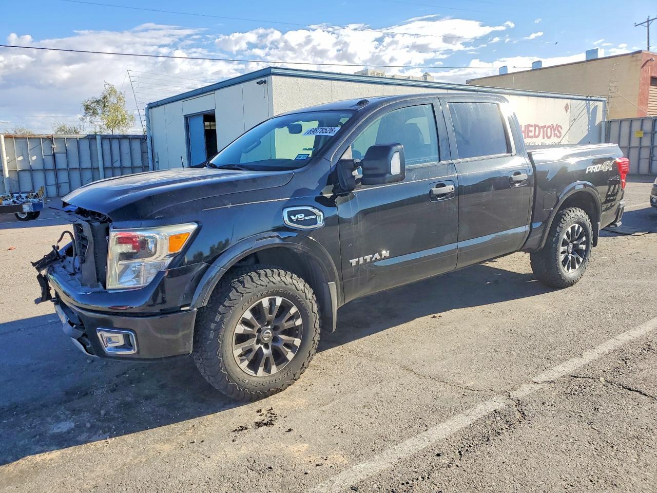 2017 NISSAN TITAN PRO-4X | 1N6AA1E50HN551102 | UPCARS