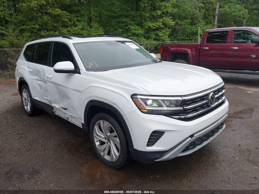 2022 VOLKSWAGEN ATLAS 3.6L V6 SE W/TECHNOLOGY | 1V2JR2CAXNC532449 | UPCARS