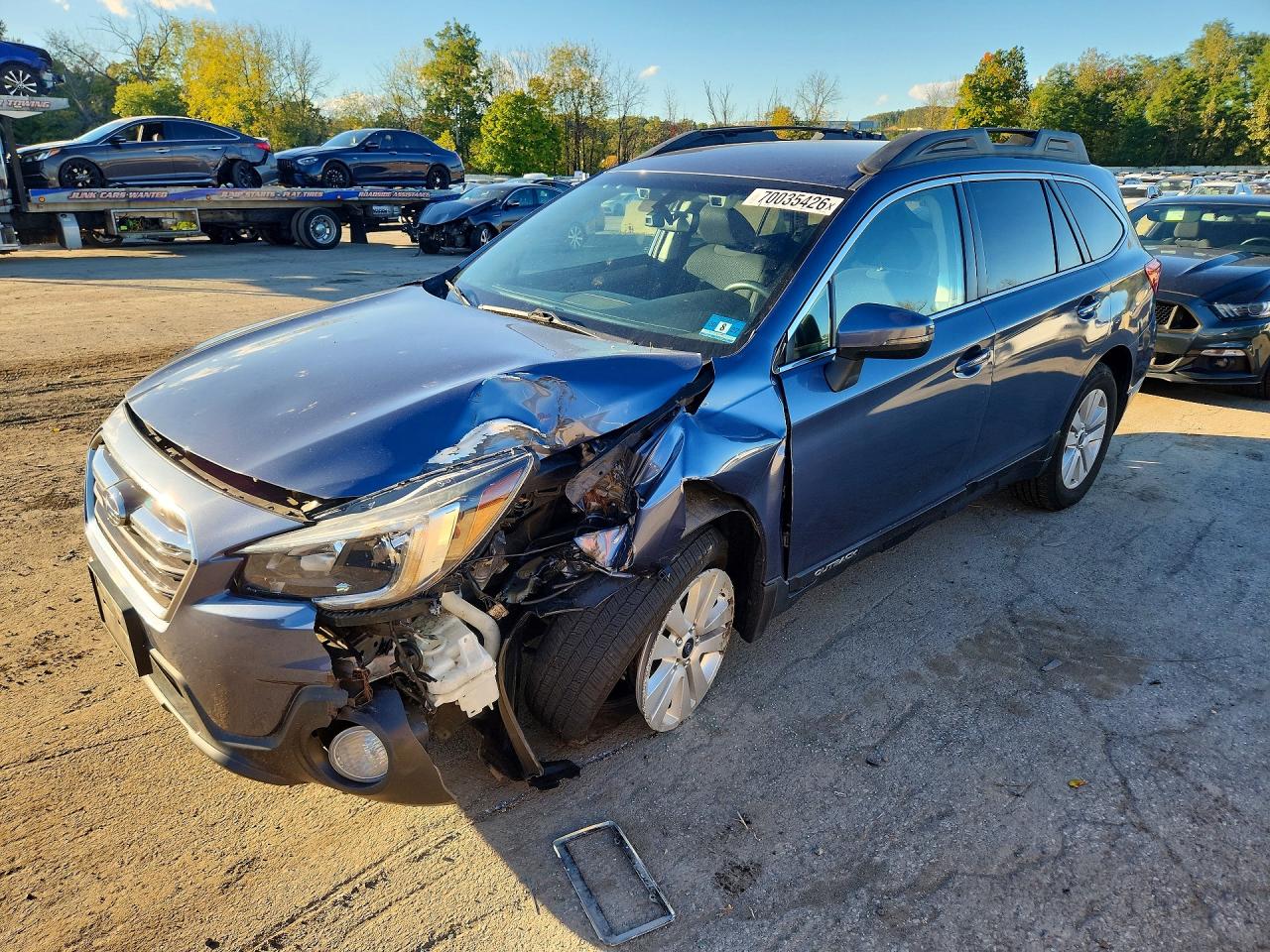 2018 SUBARU OUTBACK 2.5I PREMIUM | 4S4BSAFC2J3393733 | UPCARS