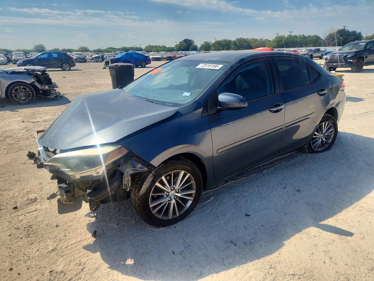 2015 TOYOTA COROLLA LE PLUS | 5YFBURHE7FP284906 | UPCARS