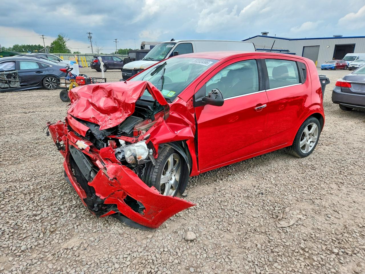 2015 CHEVROLET SONIC LTZ | 1G1JE6SB2F4211282 | UPCARS