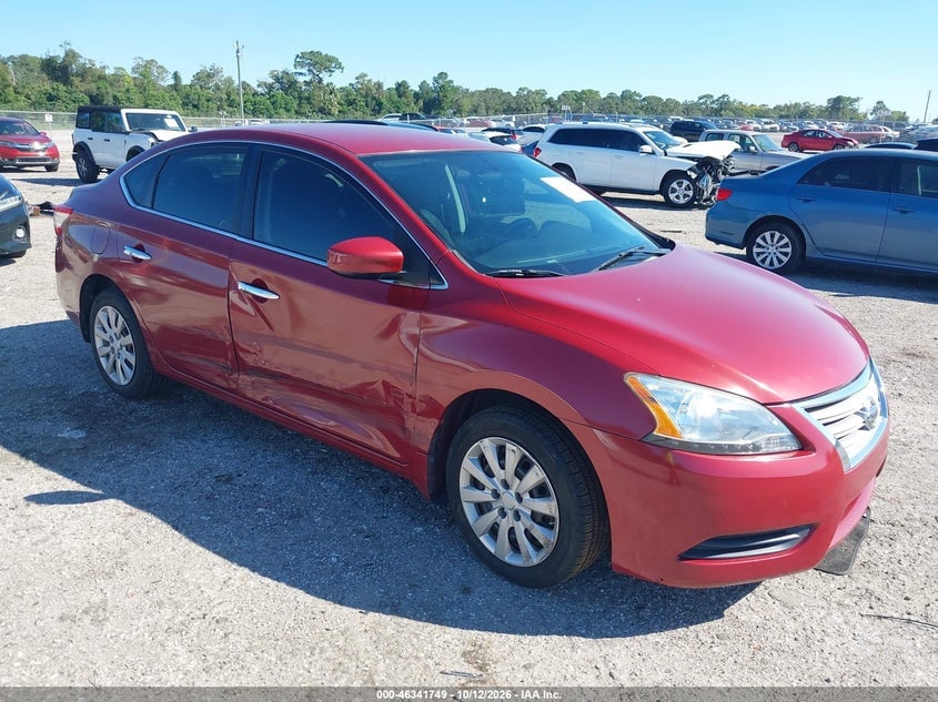 2015 NISSAN SENTRA SV | 3N1AB7APXFY213364 | UPCARS