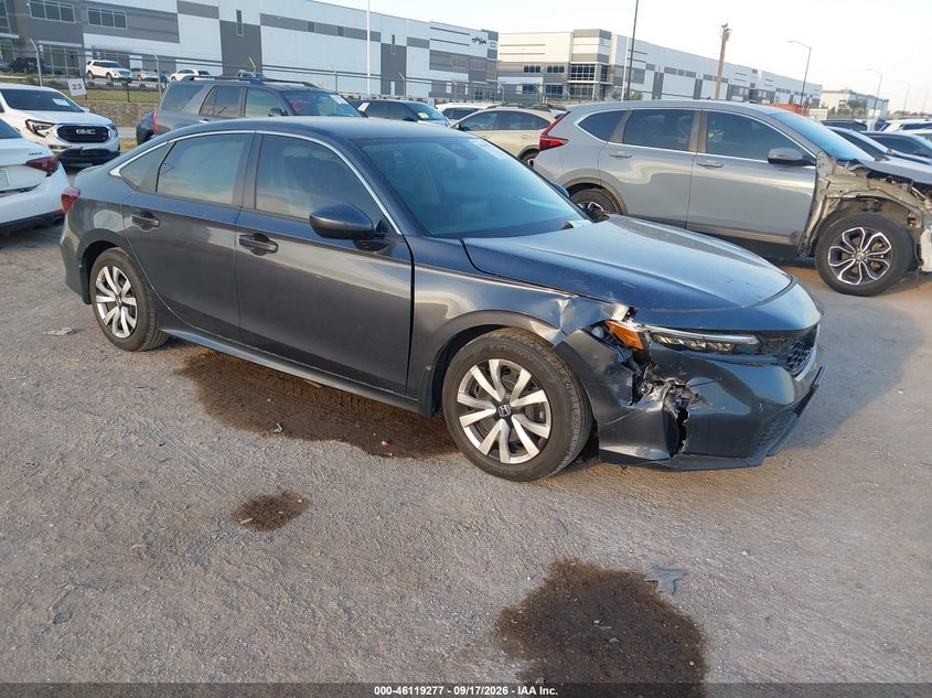 2025 HONDA CIVIC LX | 2HGFE2F26SH592049 | UPCARS
