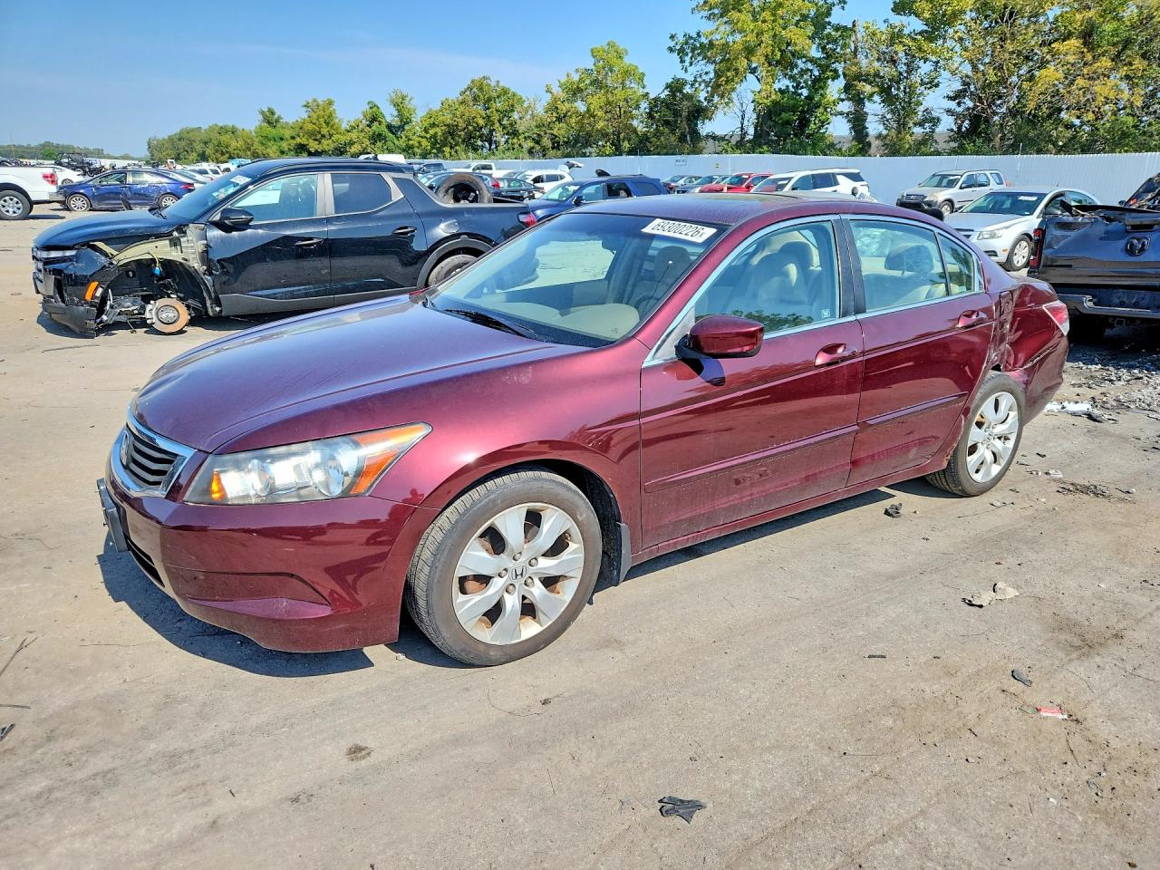 2008 HONDA ACCORD EX | 1HGCP26718A069148 | UPCARS