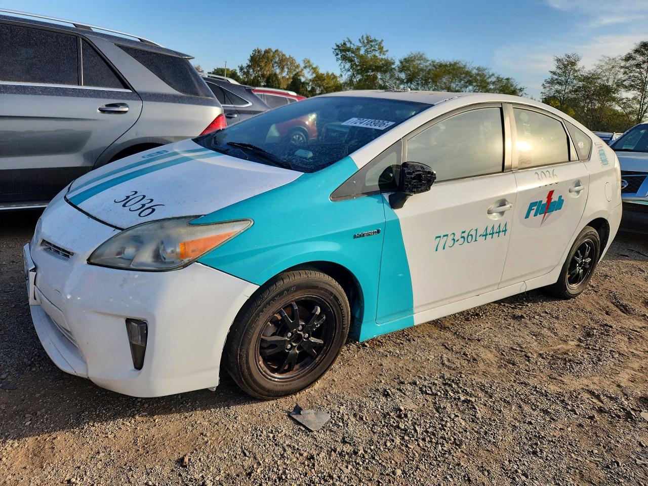 2013 TOYOTA PRIUS TWO | JTDKN3DU6D1680608 | UPCARS