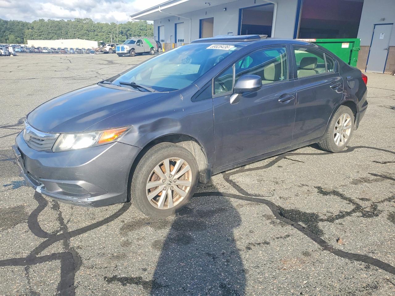 2012 HONDA CIVIC EX | 2HGFB2F8XCH554323 | UPCARS