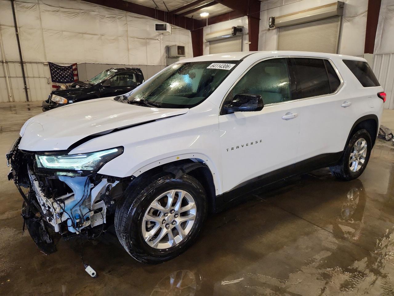 2022 CHEVROLET TRAVERSE LS | 1GNEVFKWXNJ176154 | UPCARS