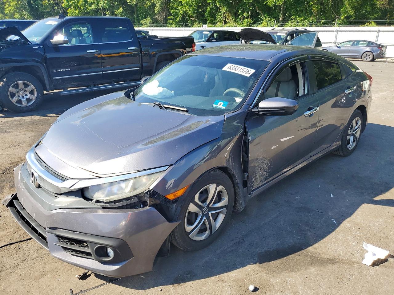 2016 HONDA CIVIC LX | 19XFC2F5XGE016479 | UPCARS