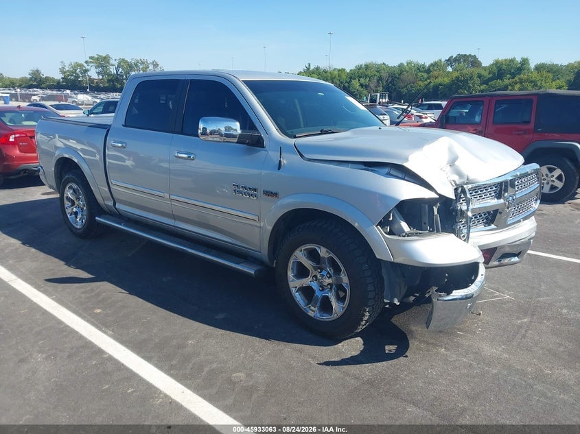2017 RAM 1500 LARAMIE  4X2 5'7 BOX | 1C6RR6NT3HS556765 | UPCARS