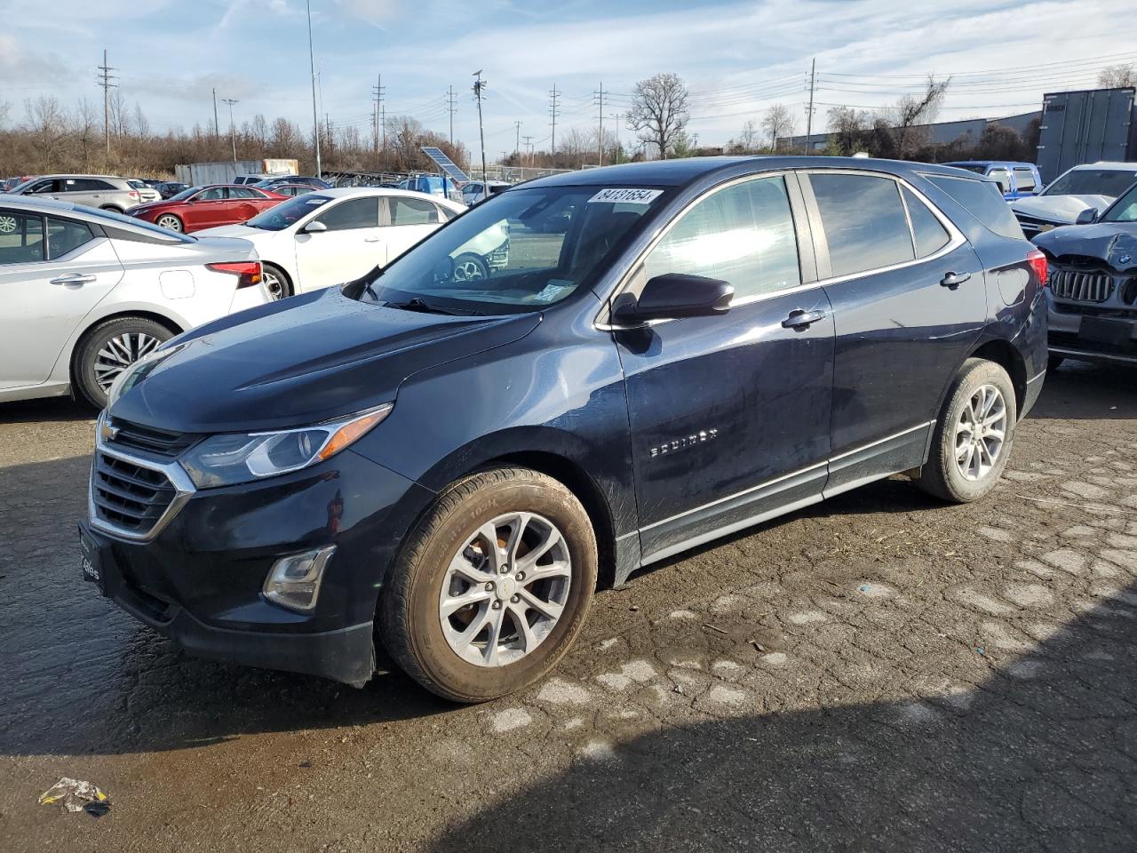 2021 CHEVROLET EQUINOX LT | 3GNAXUEV7MS128978 | UPCARS