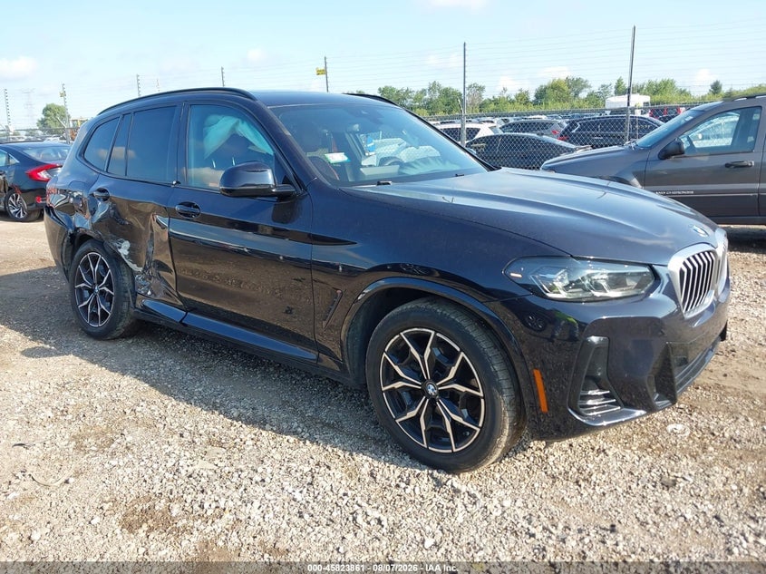 2022 BMW X3 XDRIVE30I | 5UX53DP09N9L49850 | UPCARS