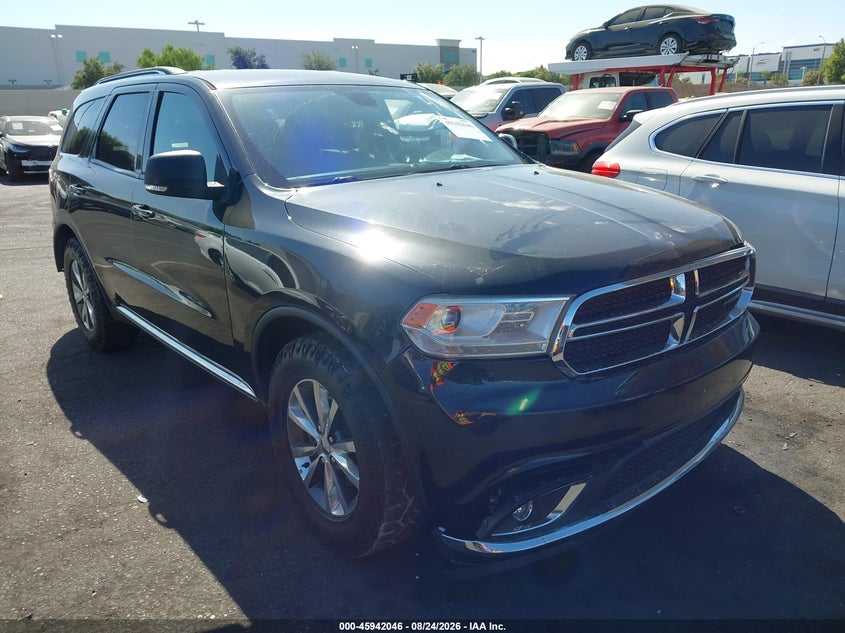 2016 DODGE DURANGO LIMITED | 1C4RDHDG7GC340482 | UPCARS