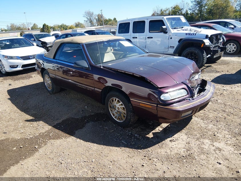 1994 CHRYSLER LEBARON GTC/LX | 1C3EU4538RF251240 | UPCARS