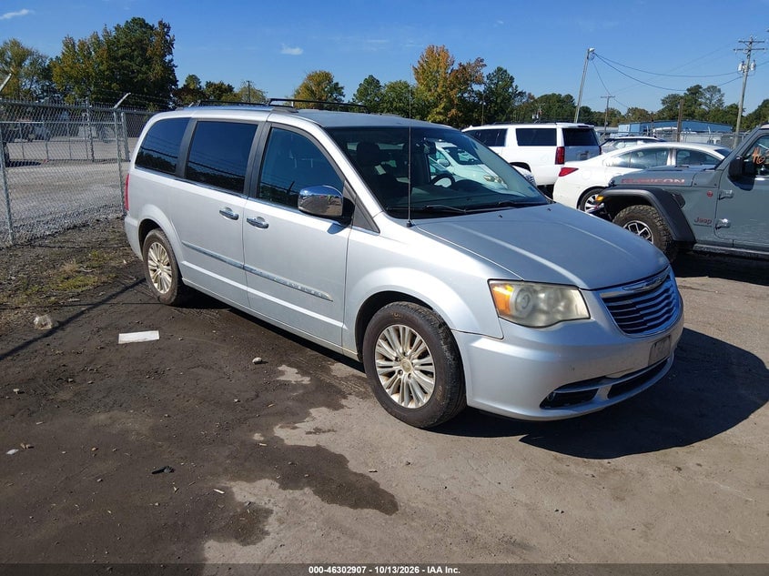 2012 CHRYSLER TOWN & COUNTRY LIMITED | 2C4RC1GGXCR121314 | UPCARS