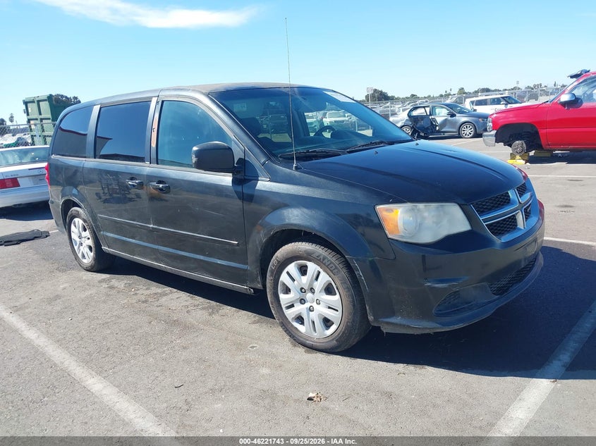 2014 DODGE GRAND CARAVAN SE | 2C4RDGBG6ER296332 | UPCARS