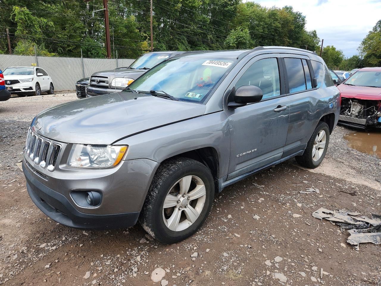 2012 JEEP COMPASS LATITUDE | 1C4NJDEB5CD514346 | UPCARS