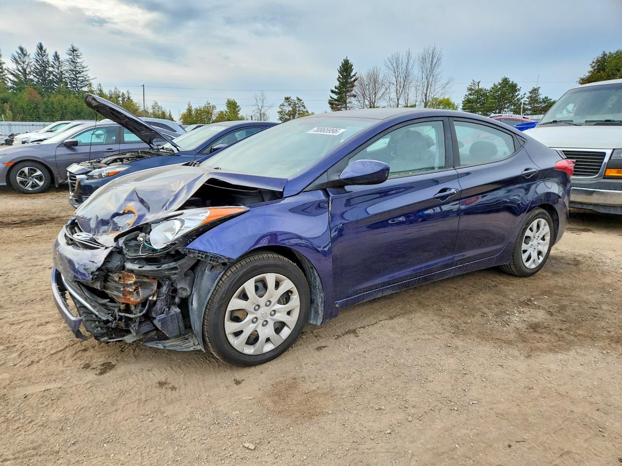 2012 HYUNDAI ELANTRA GLS | 5NPDH4AE7CH134023 | UPCARS