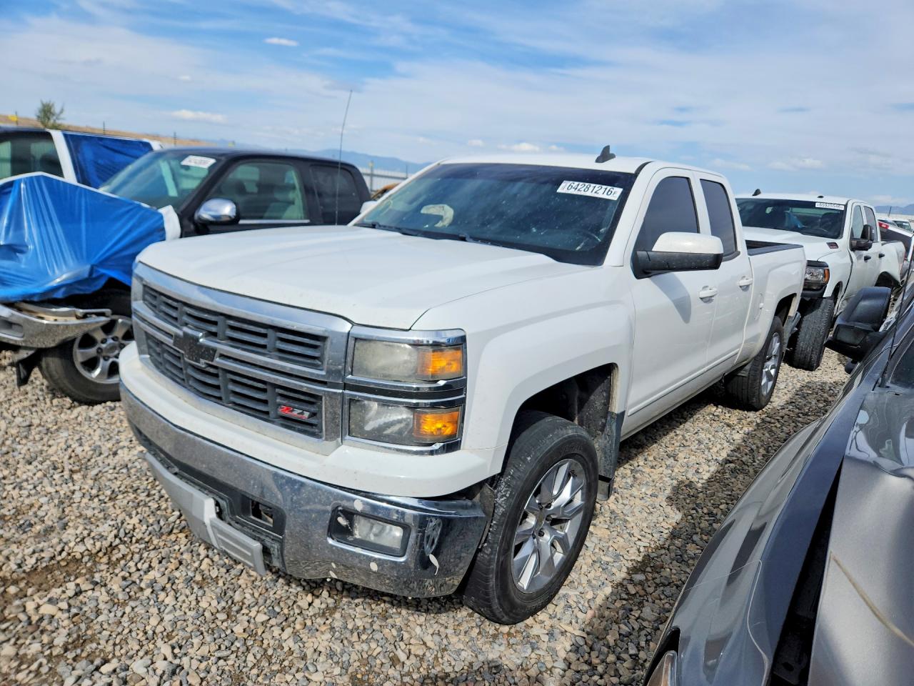 2015 CHEVROLET SILVERADO K1500 LT | 1GCVKREC9FZ257895 | UPCARS