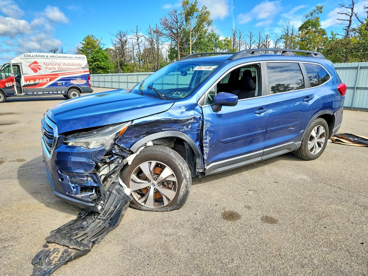 2020 SUBARU ASCENT PREMIUM | 4S4WMAFD2L3402938 | UPCARS